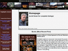 Tablet Screenshot of gregorydesilet.com